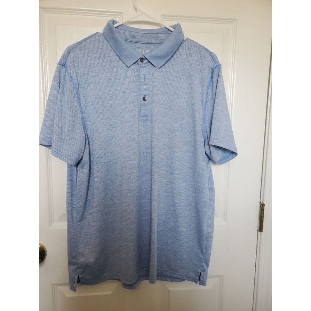 Men's Apt. 9 Polo Shirt, XL, Blue
